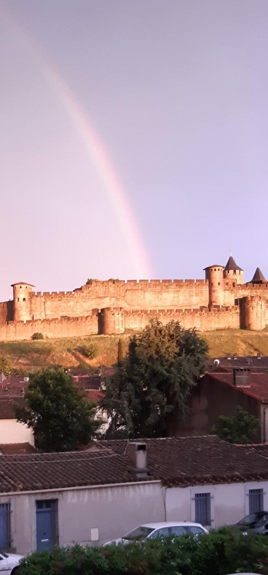 Face Cite - Chambres D'Hotes - Parking & Garage Gratuit - Wi-Fi Gratuit Carcassone Kültér fotó